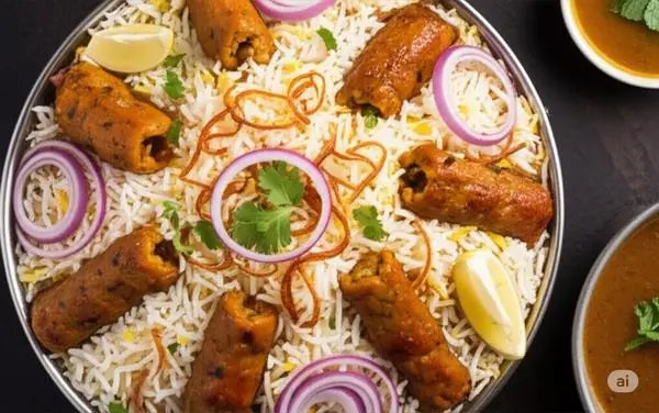 Lababdaar Seekh Biryani